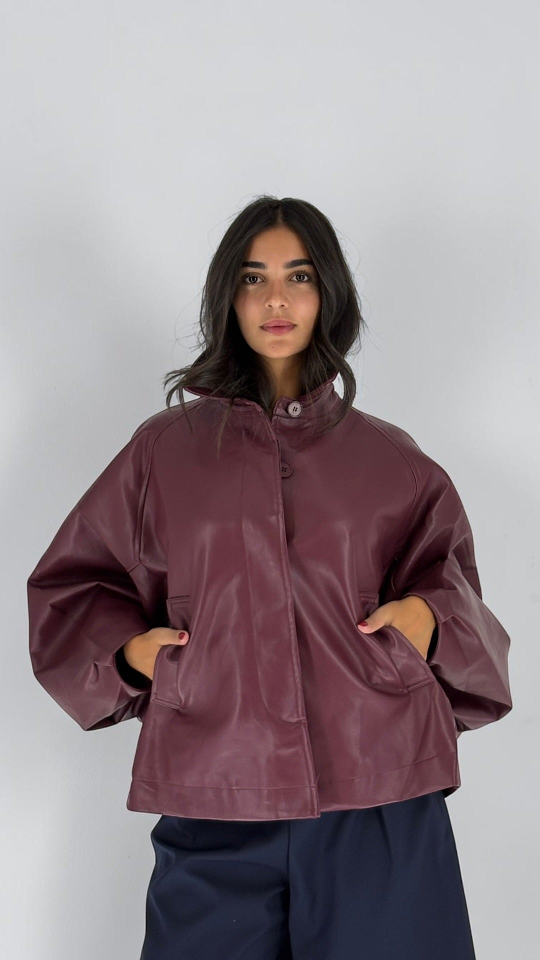 Rozan Burgundy Jacket