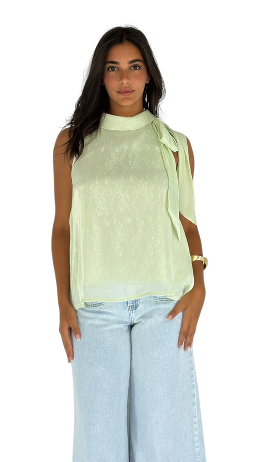 Ayla Green Top