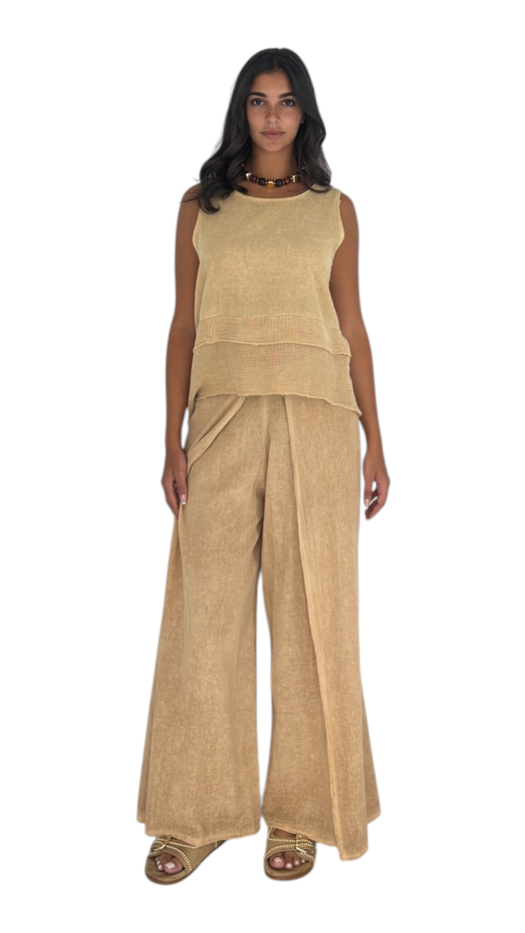 Lialy Camel Pants