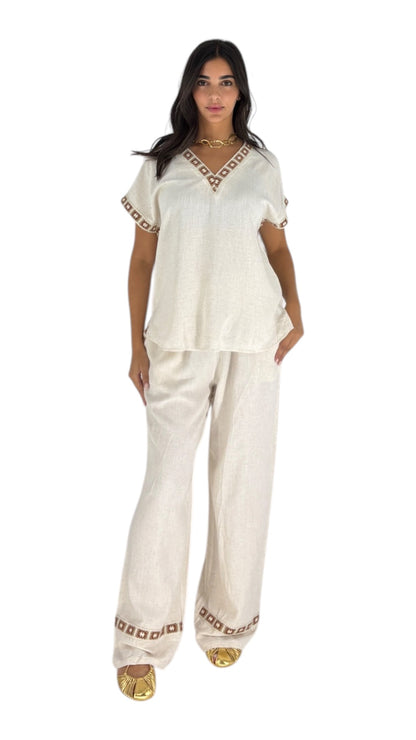 Hala Beige Pants