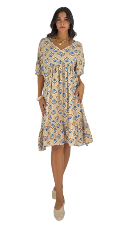 Jaida Beige Dress