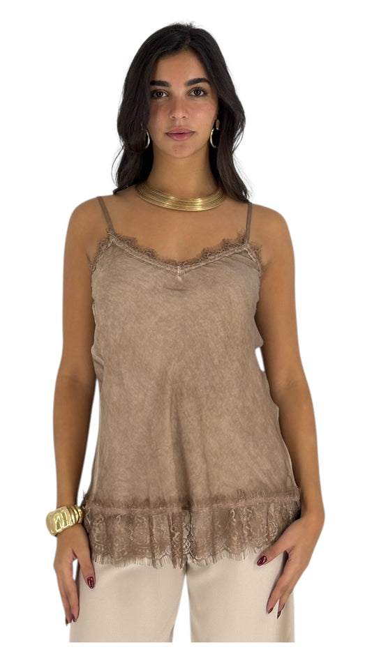 Aziza Camel Camisole