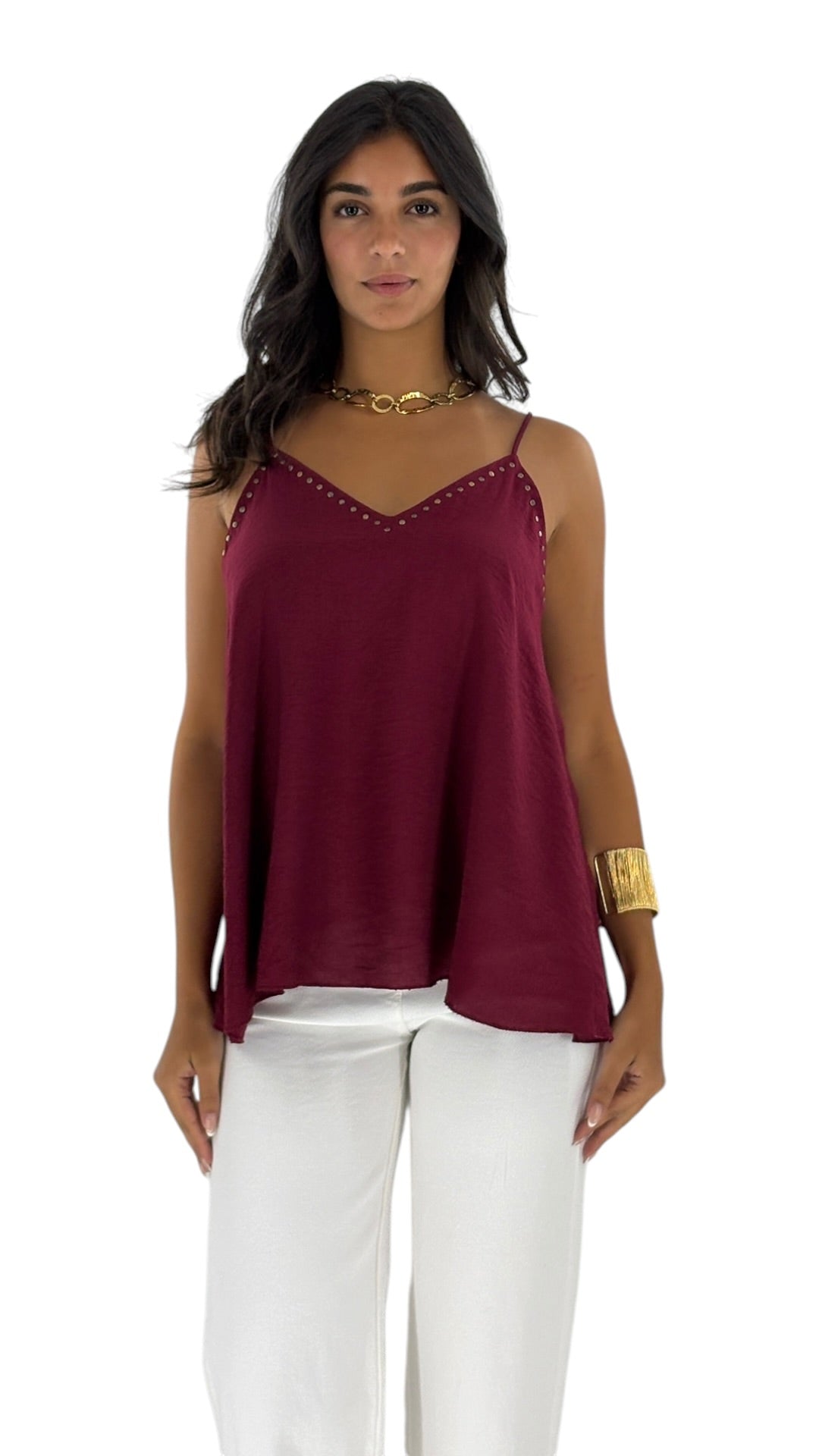 Rohi Maroon Top