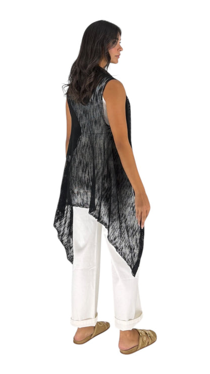Josie Black Vest
