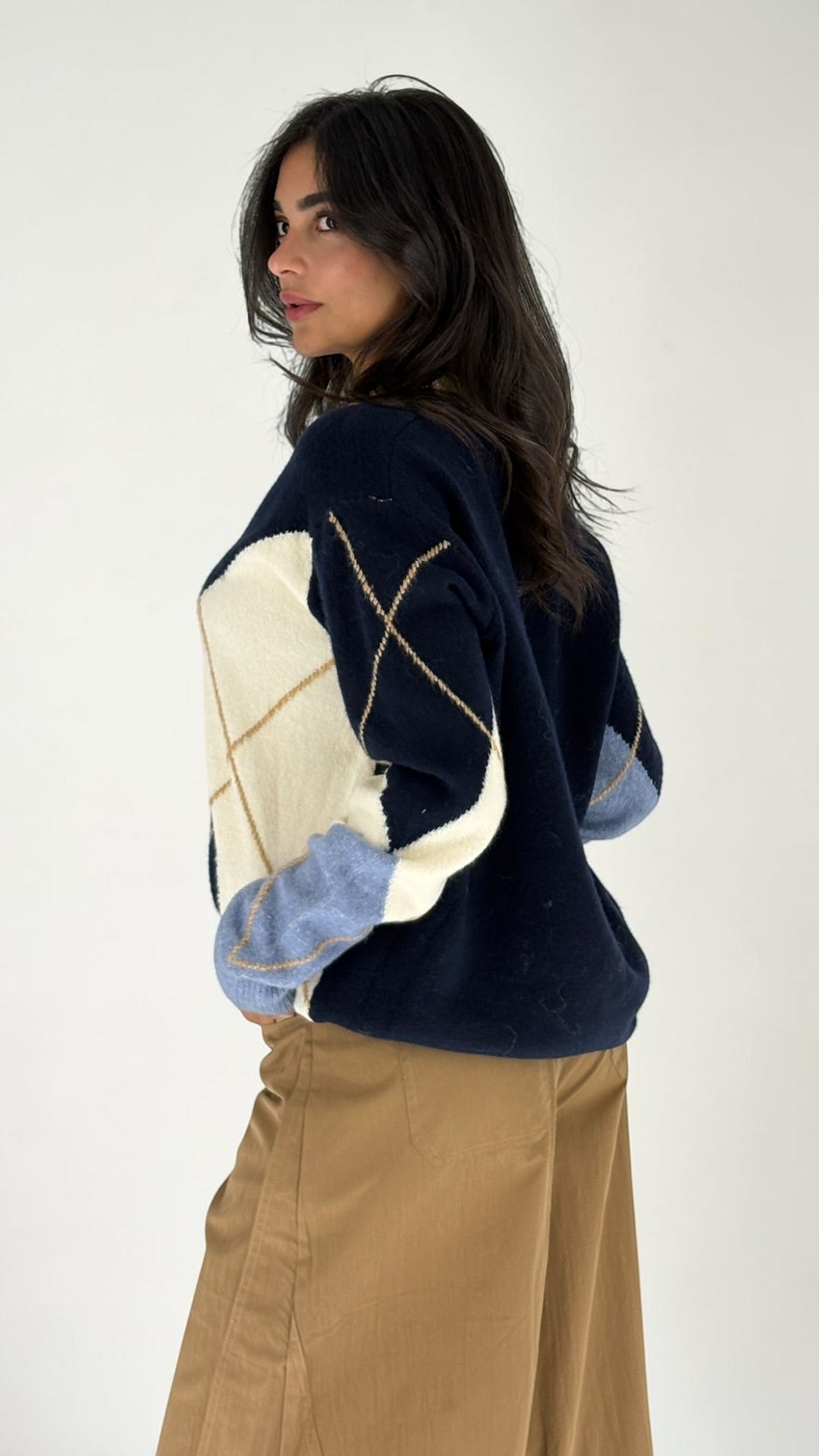 Lalic Diamond Shape Cardigan