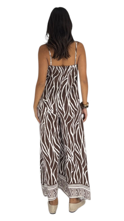 Antoni Brown Jumpsuit