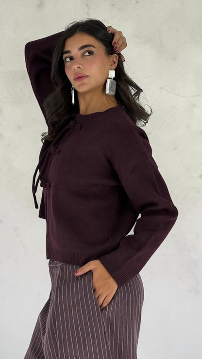 Mars Toggle-Button Cardigan