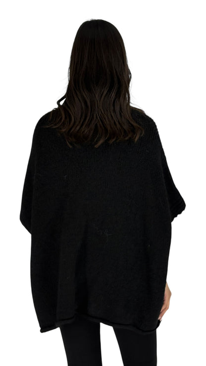 Divit Black Sweater