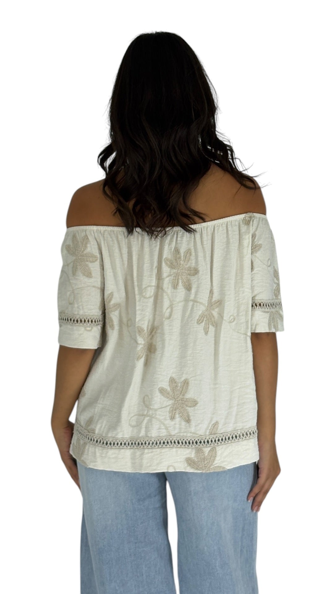 Mari Beige Top