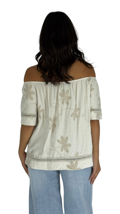 Mari Beige Top