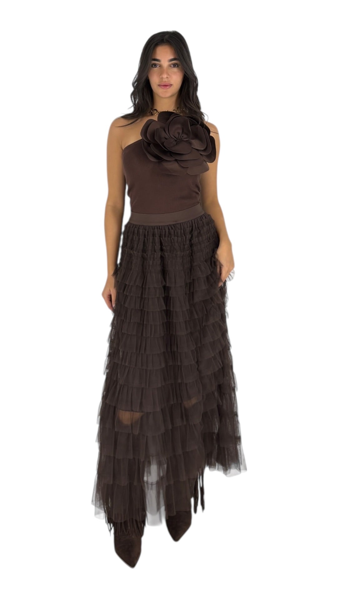 Nash Brown Skirt