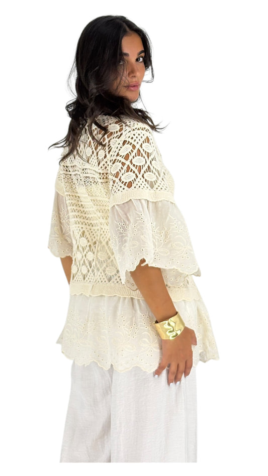 Seth Beige Cardigan
