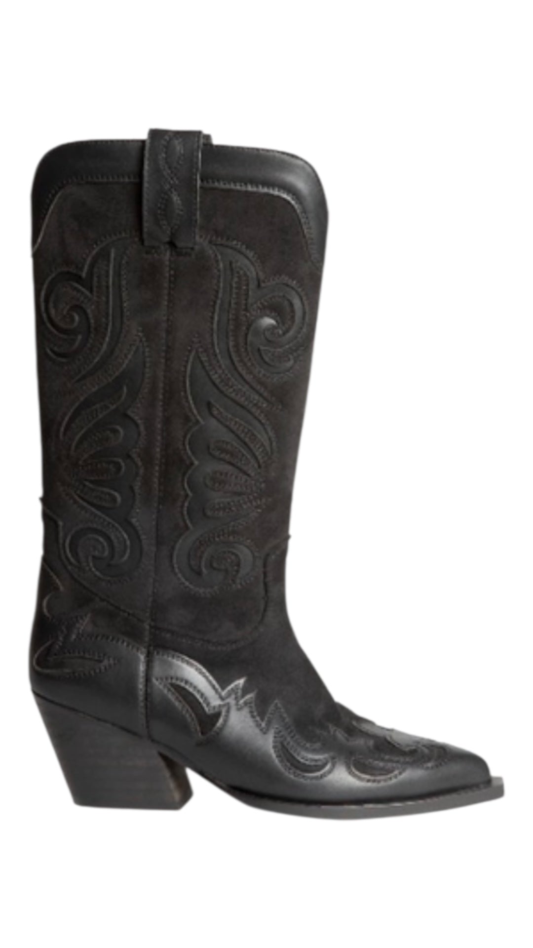 Suna Black Texas boots