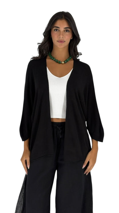 Komal Black Cardigan