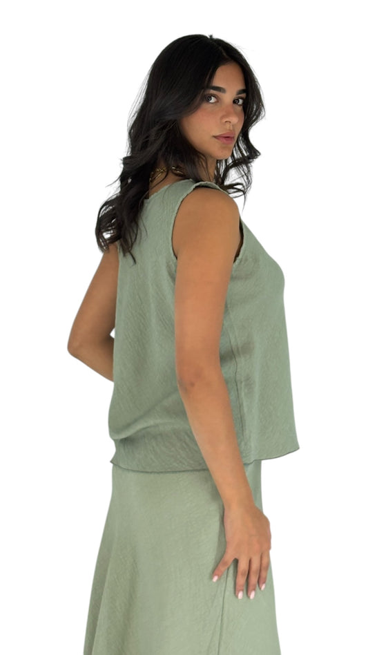 Slade Kaki Top