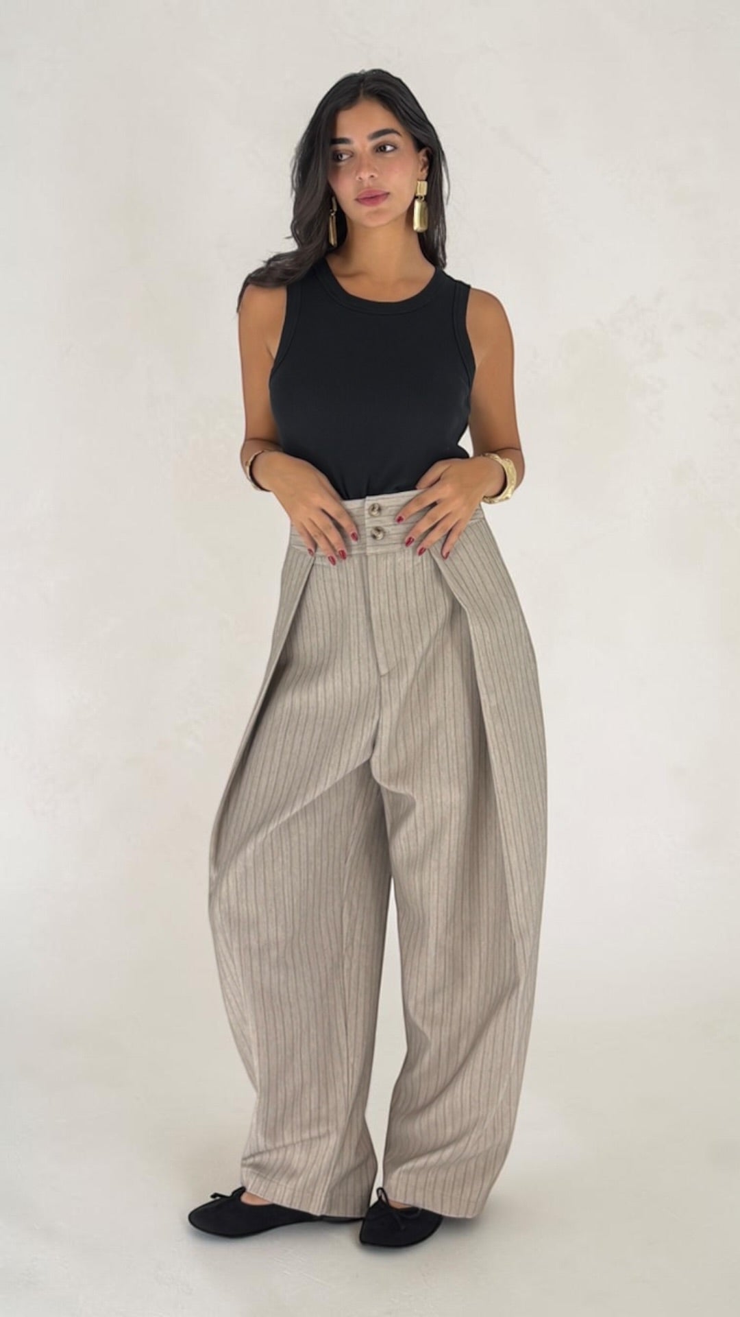 Jomard Pinstripe Pants