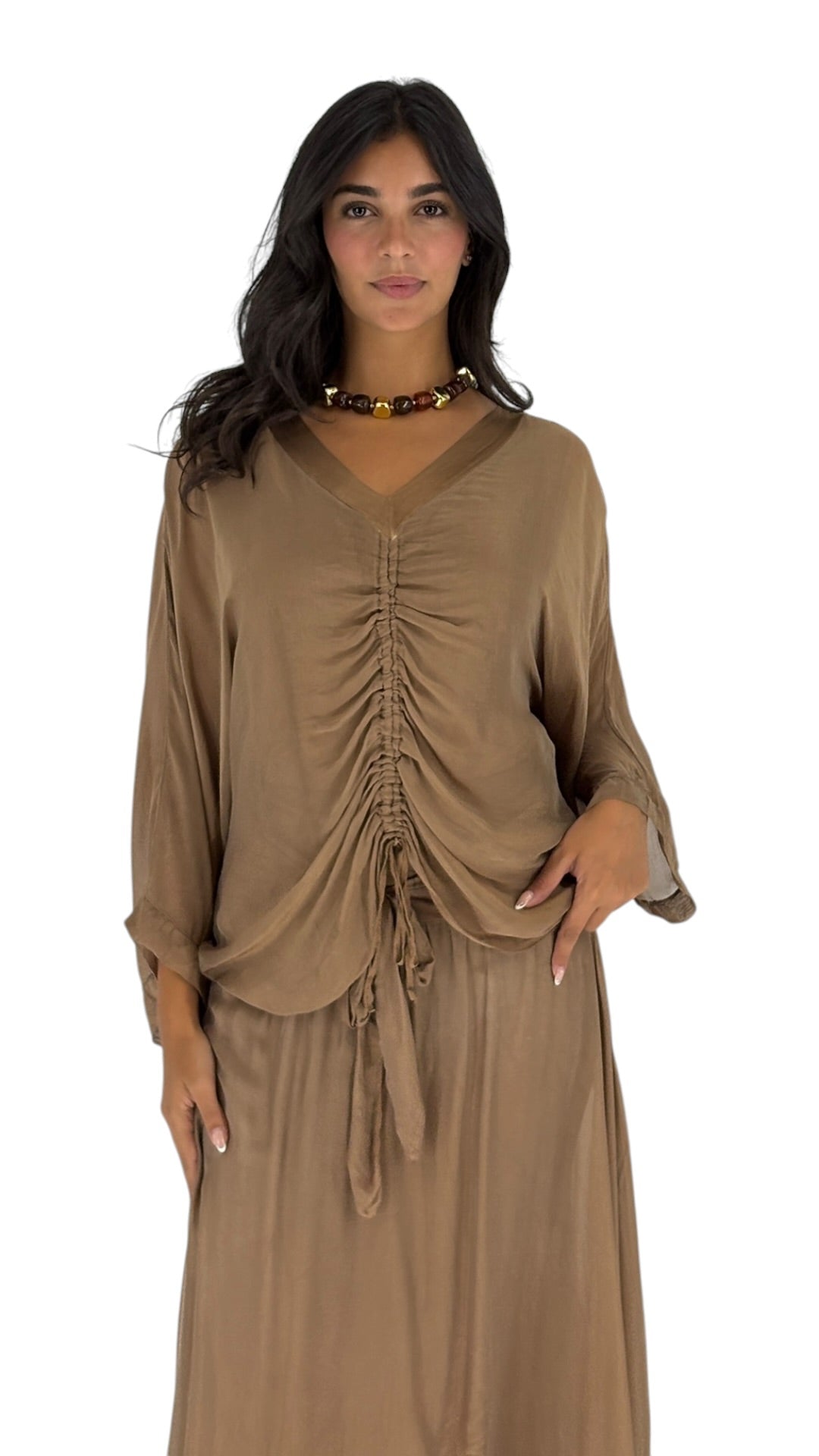 Mena Camel Top