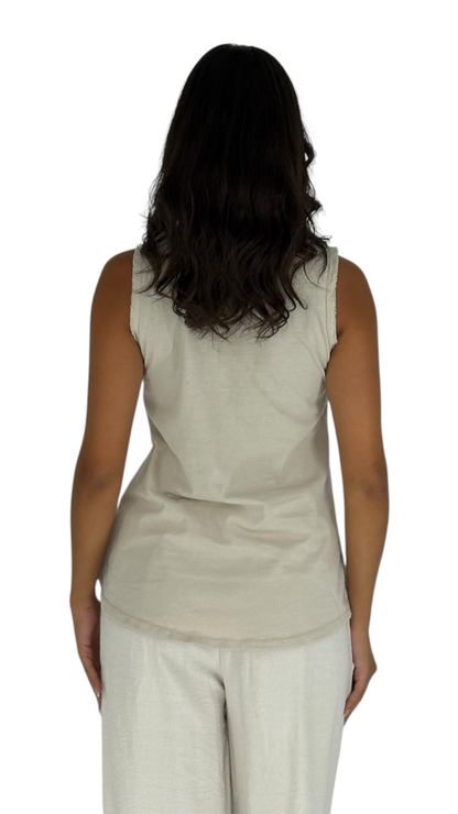 Fadia Beige Top