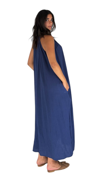 Ghader Navy Dress