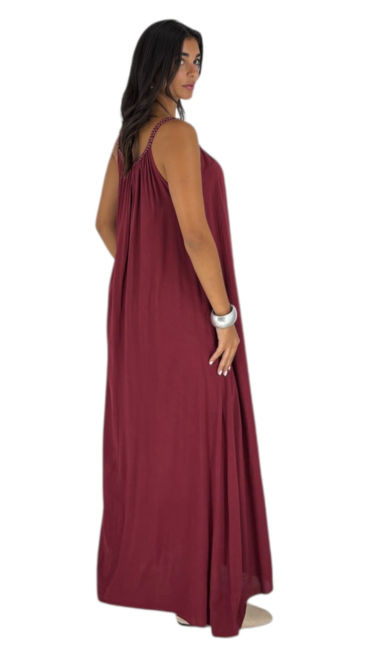 Zune maroon Dress