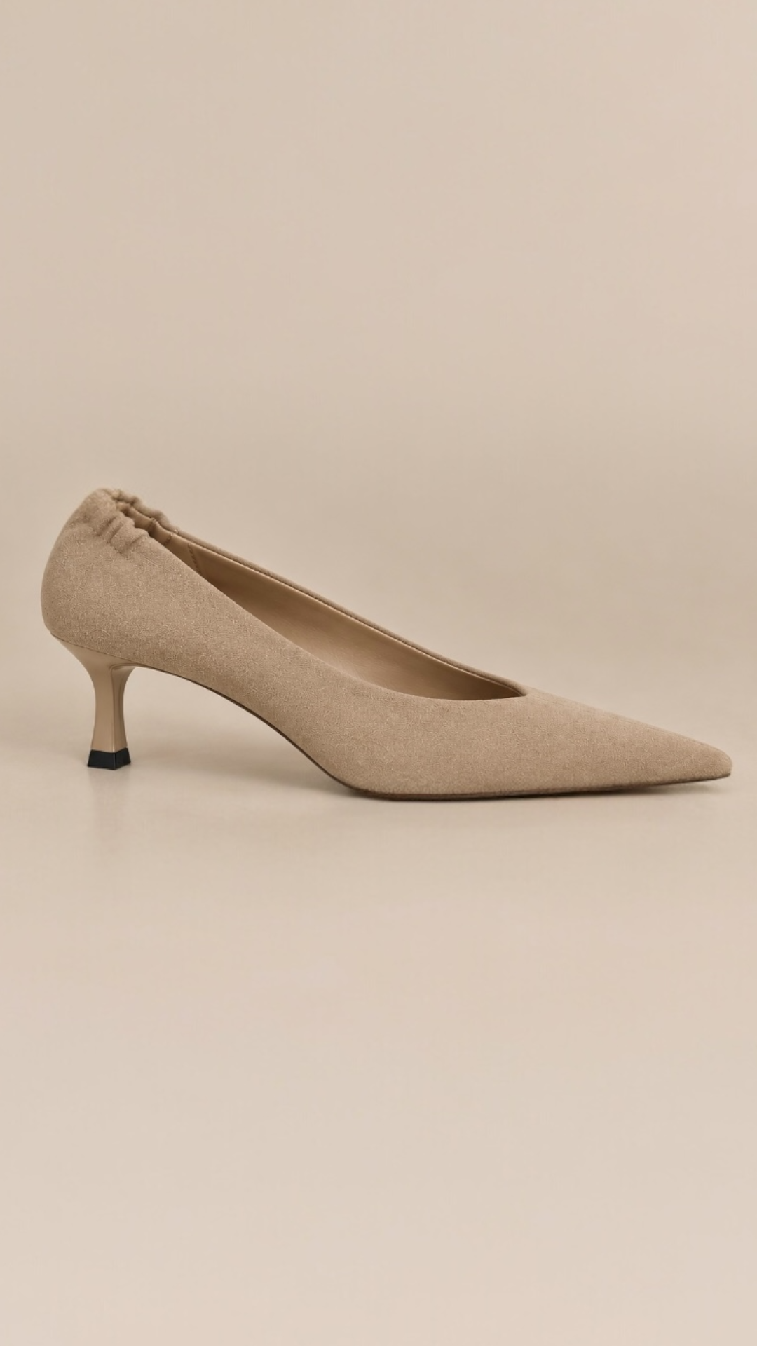 Pointed Toe Suede Pumps
