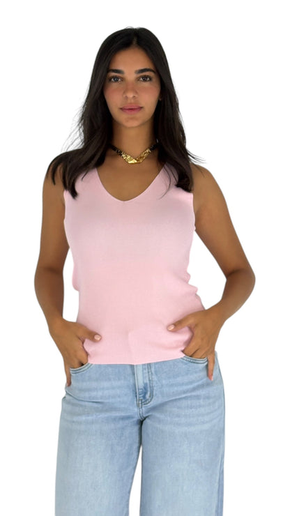 Noelle Pink Top