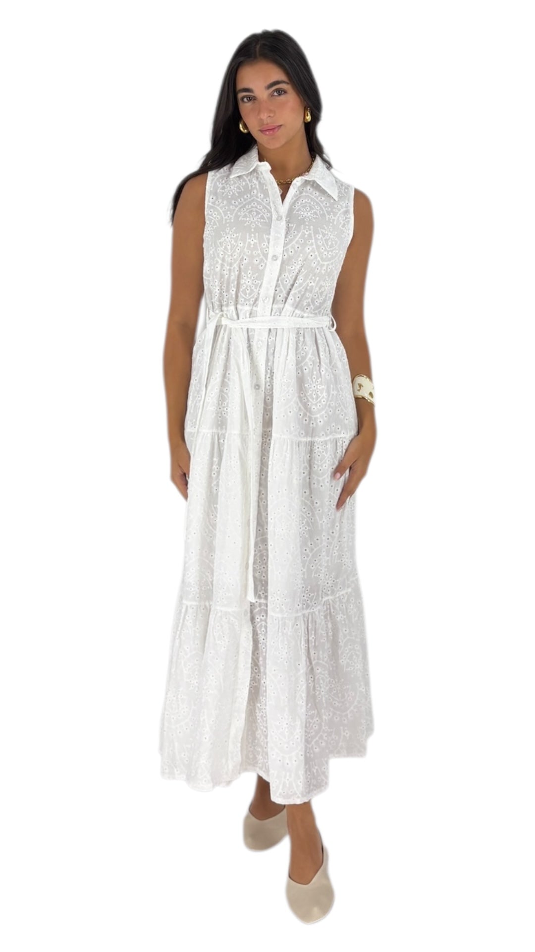 Aldric White Dress