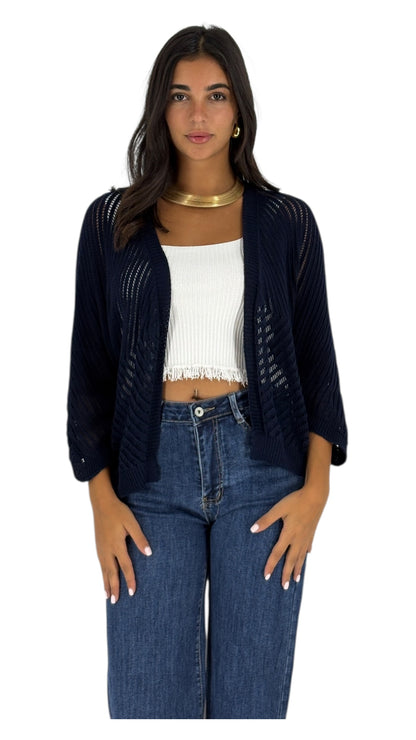 Payal Navy Cardigan