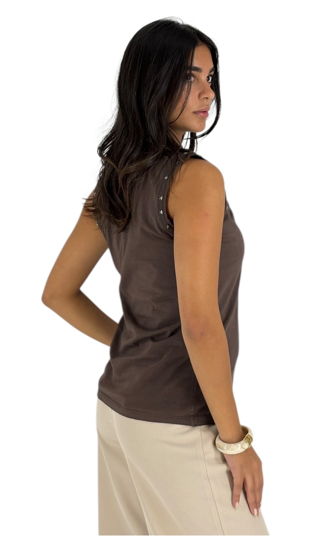 Maris Brown Top