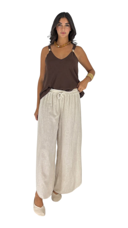 Pansy Beige Pants
