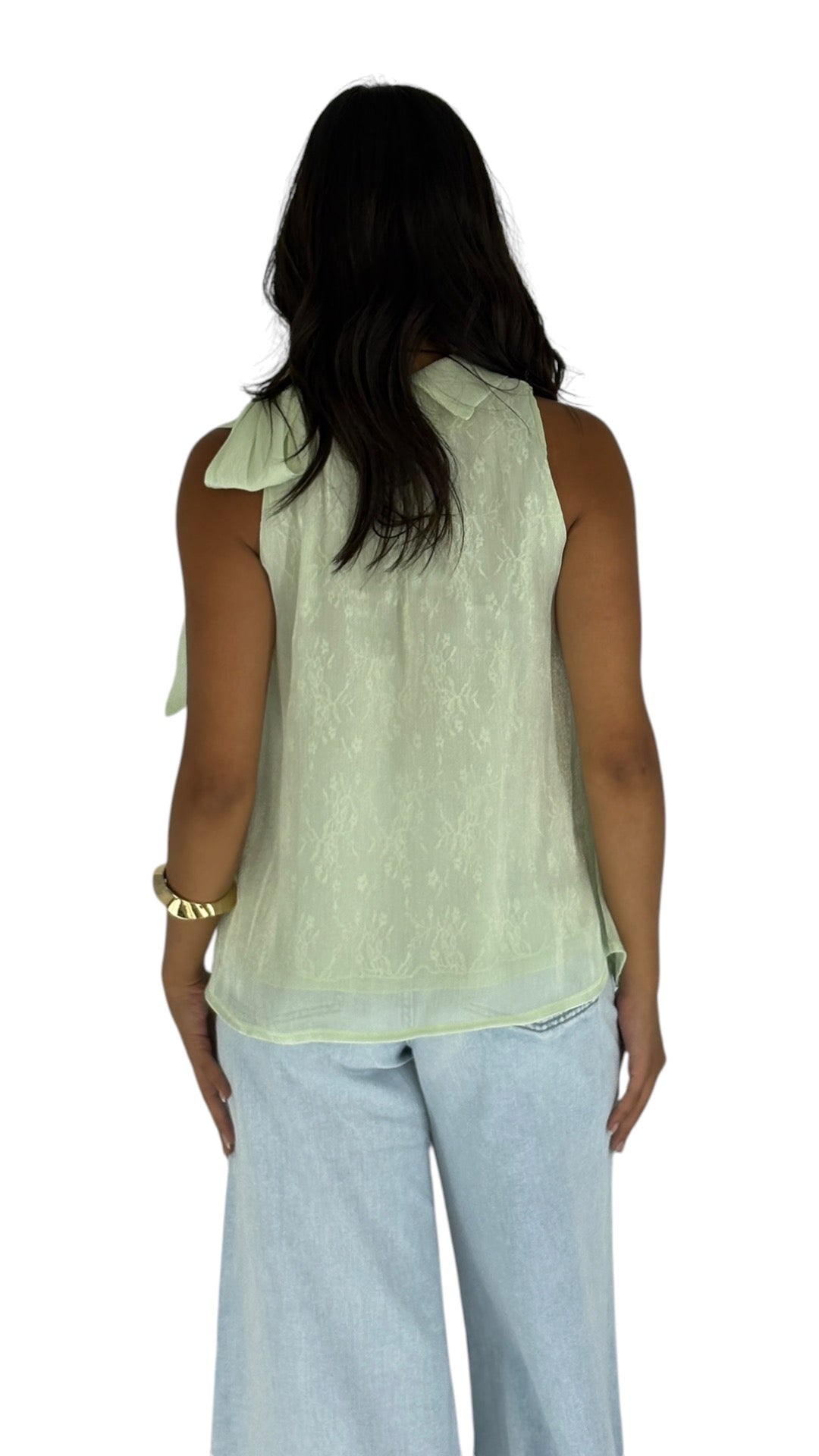 Ayla Green Top