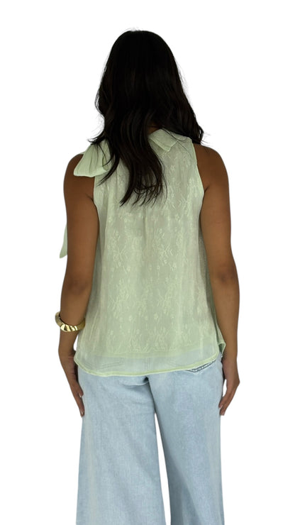 Ayla Green Top