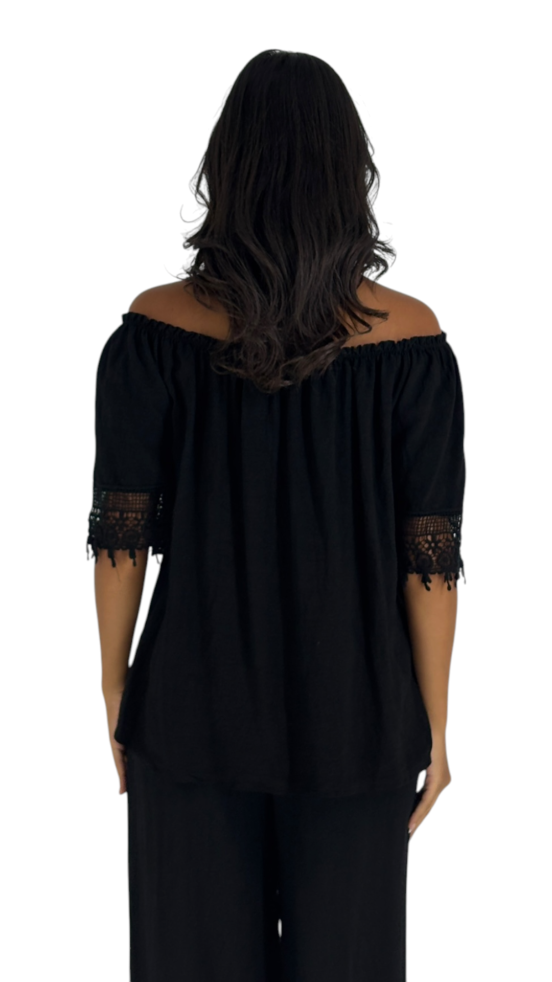 Liz Black Top
