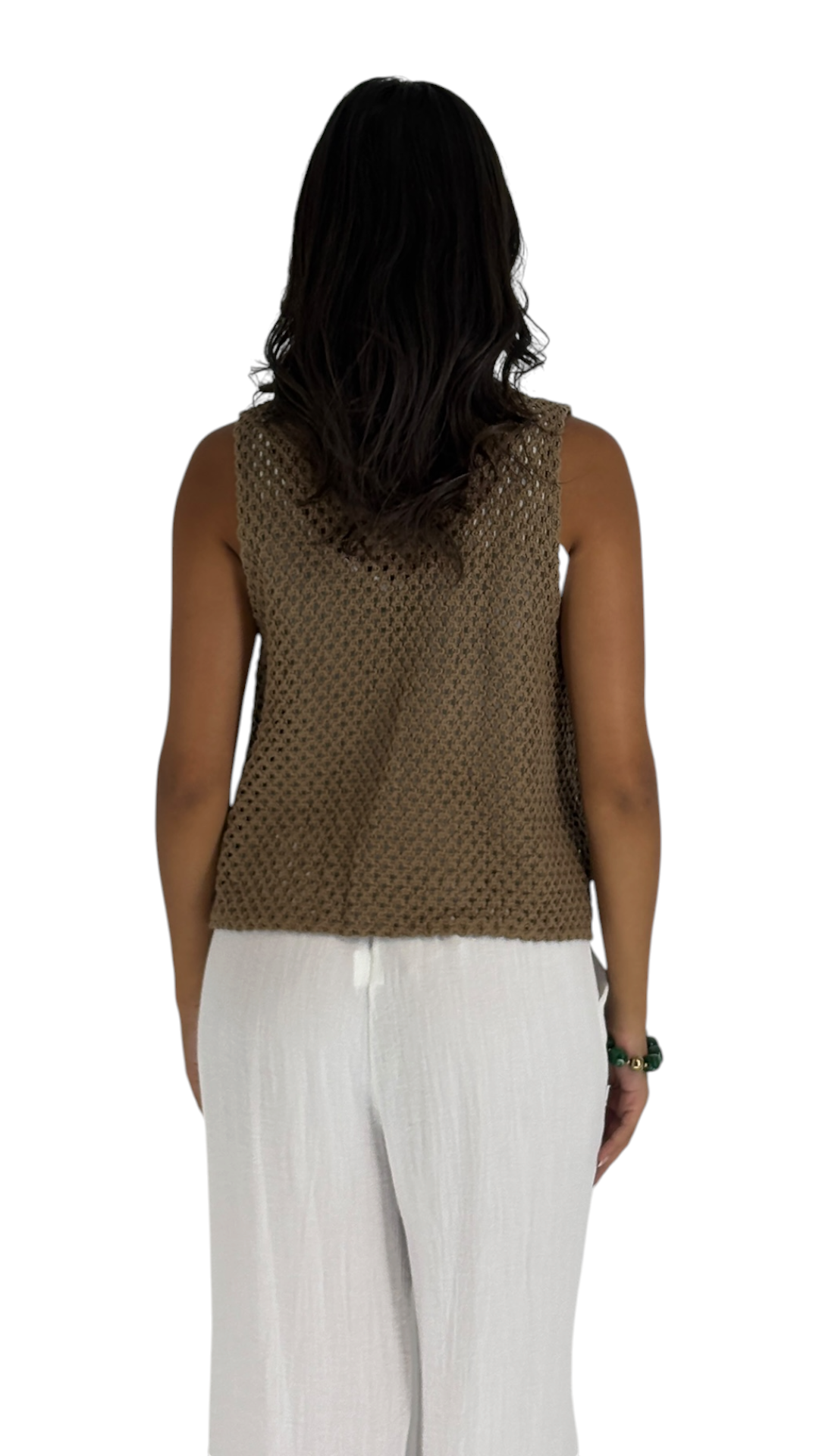 Tani Taupe Vest