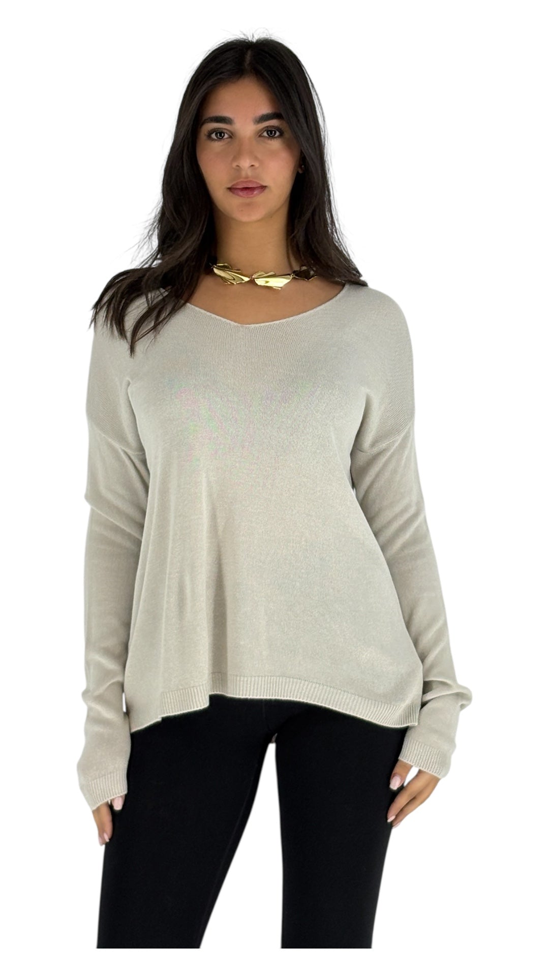 Ethan Beige Sweater