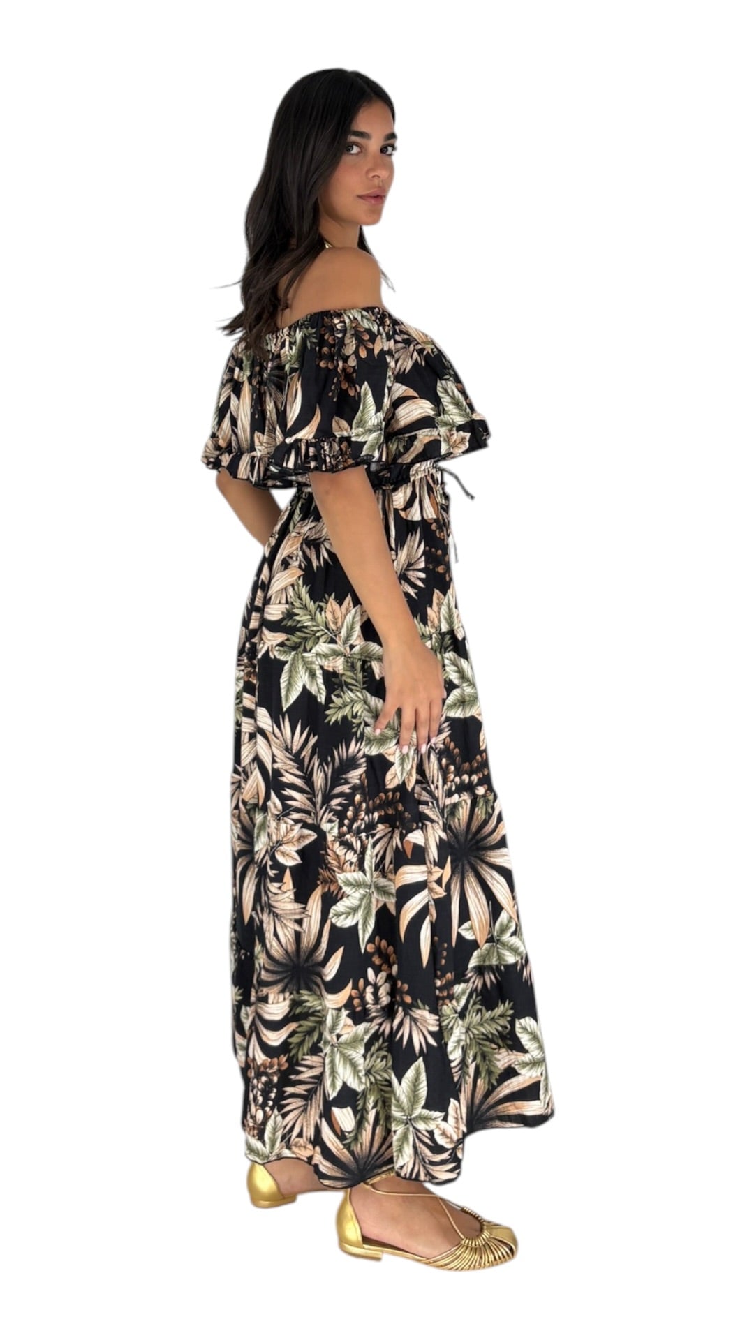 Sabrin Black Dress