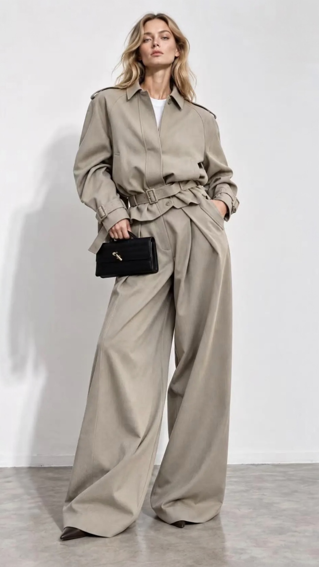 Luiza Beige Set