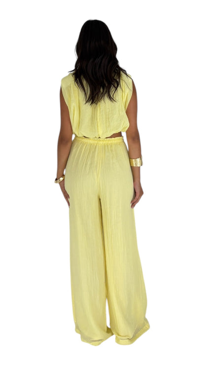 Gena Yellow Pants