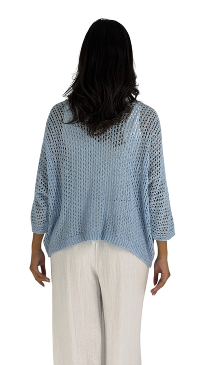 Arjet Blue Cardigan