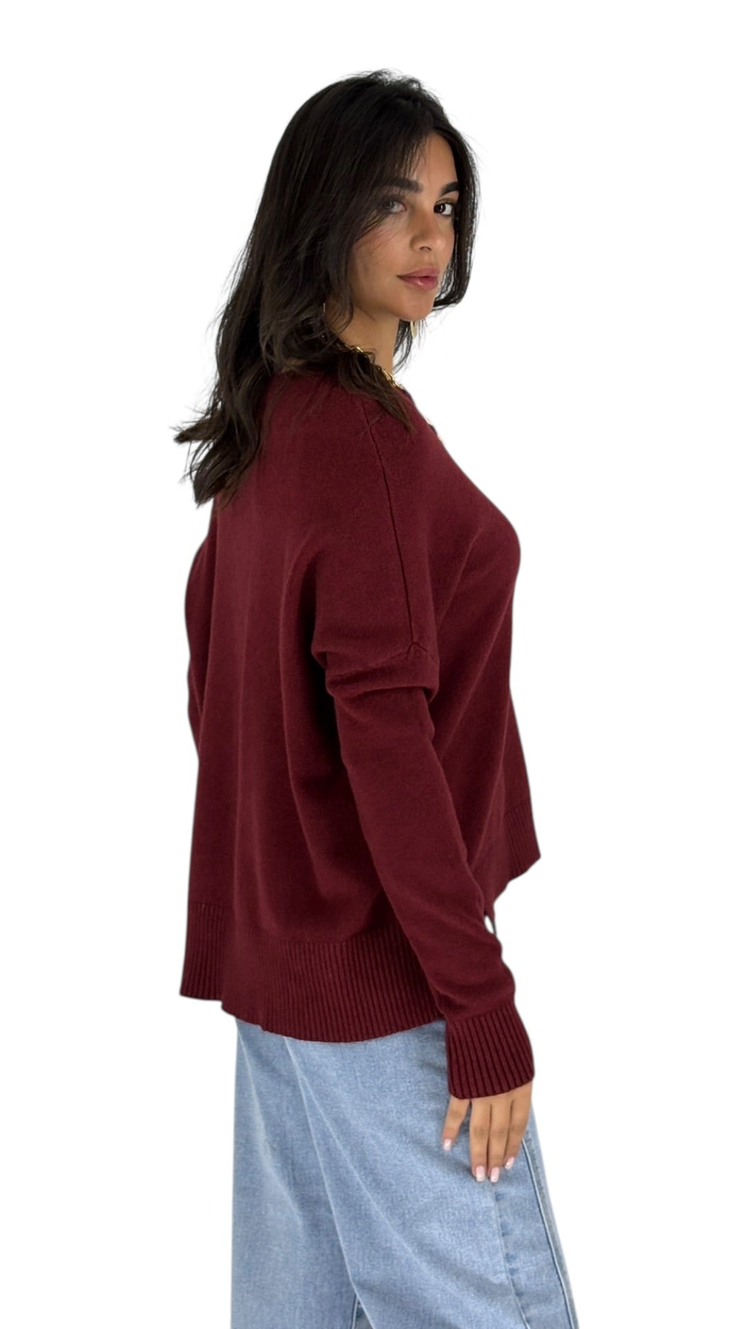 Briar Maroon Sweater