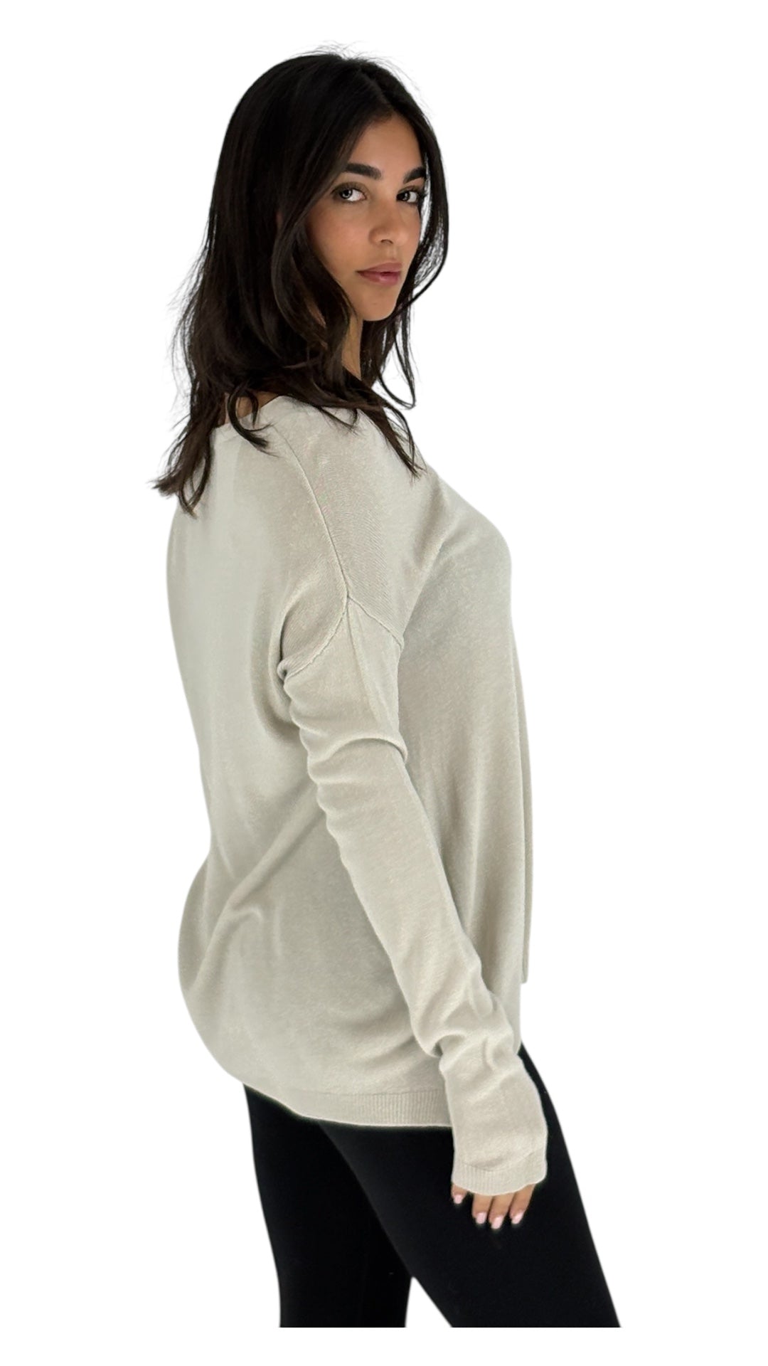 Ethan Beige Sweater