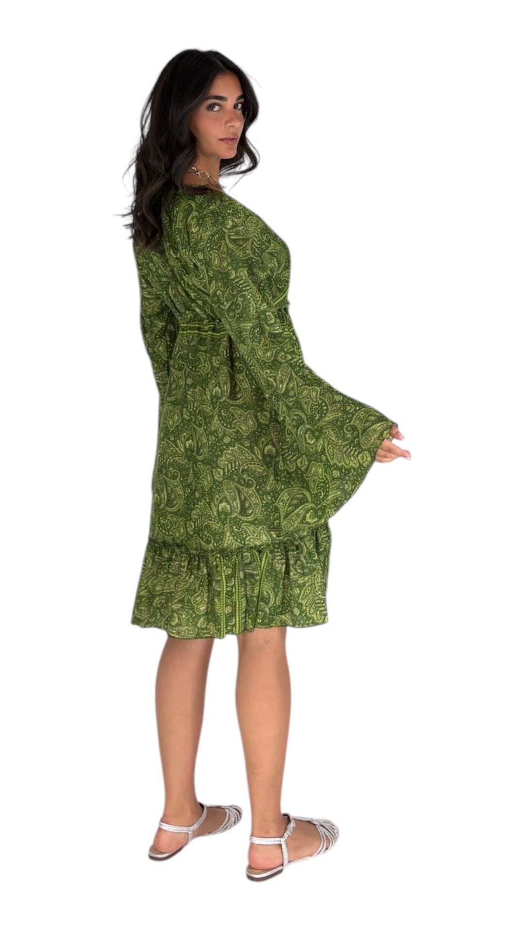 Sahar Green Dress