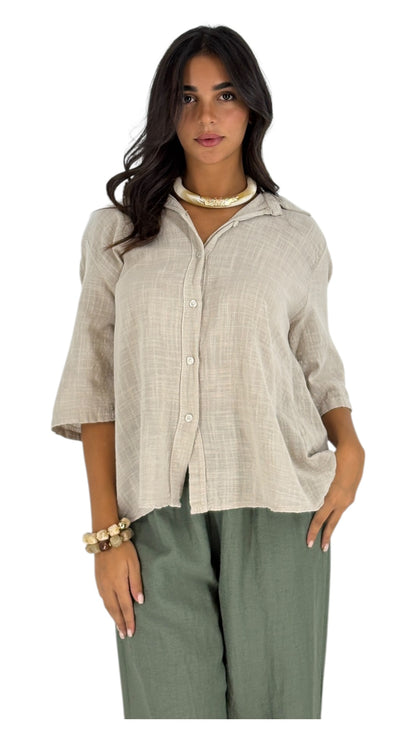 Zoe Beige Shirt