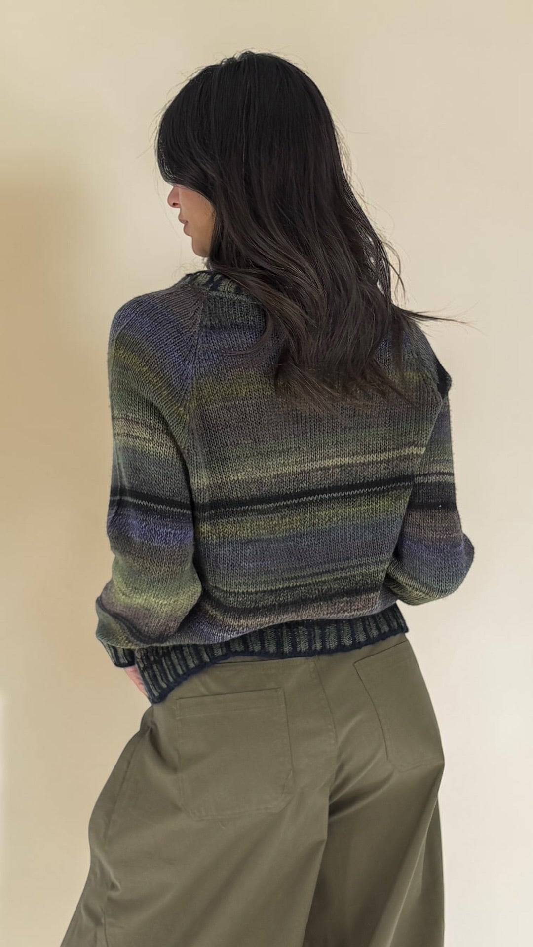 Layan Green Sweater
