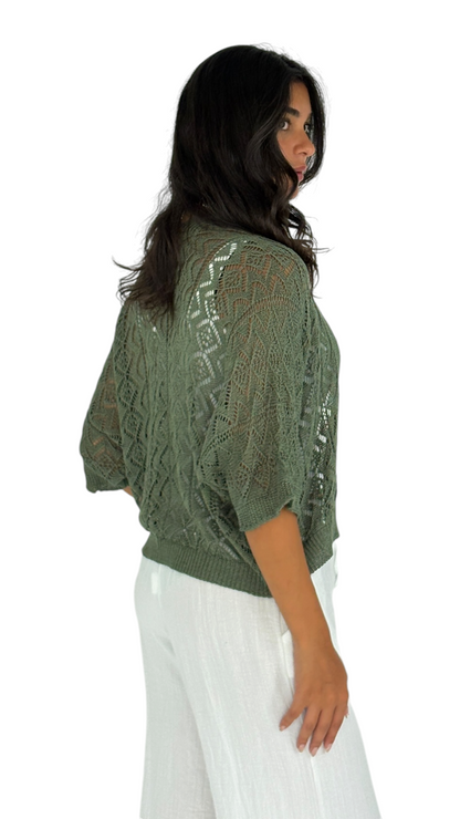 Mais Olive Cardigan