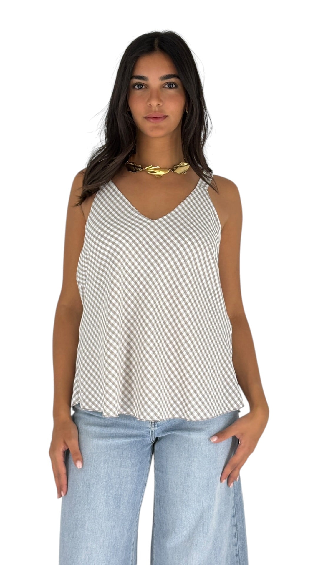 Mina Beige Top