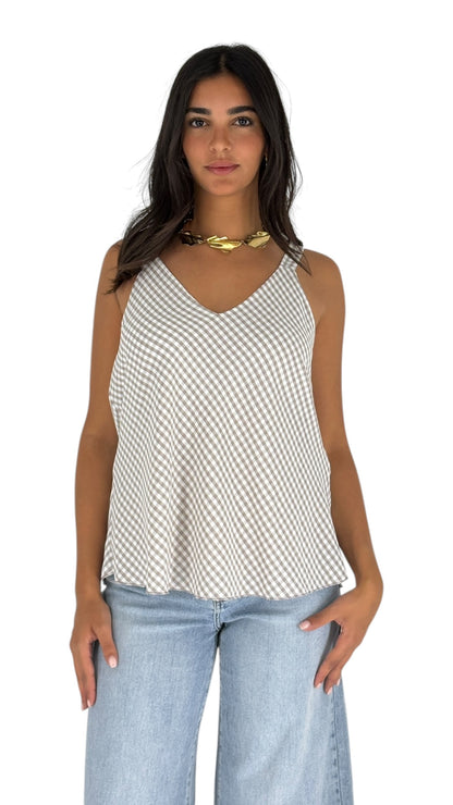 Mina Beige Top