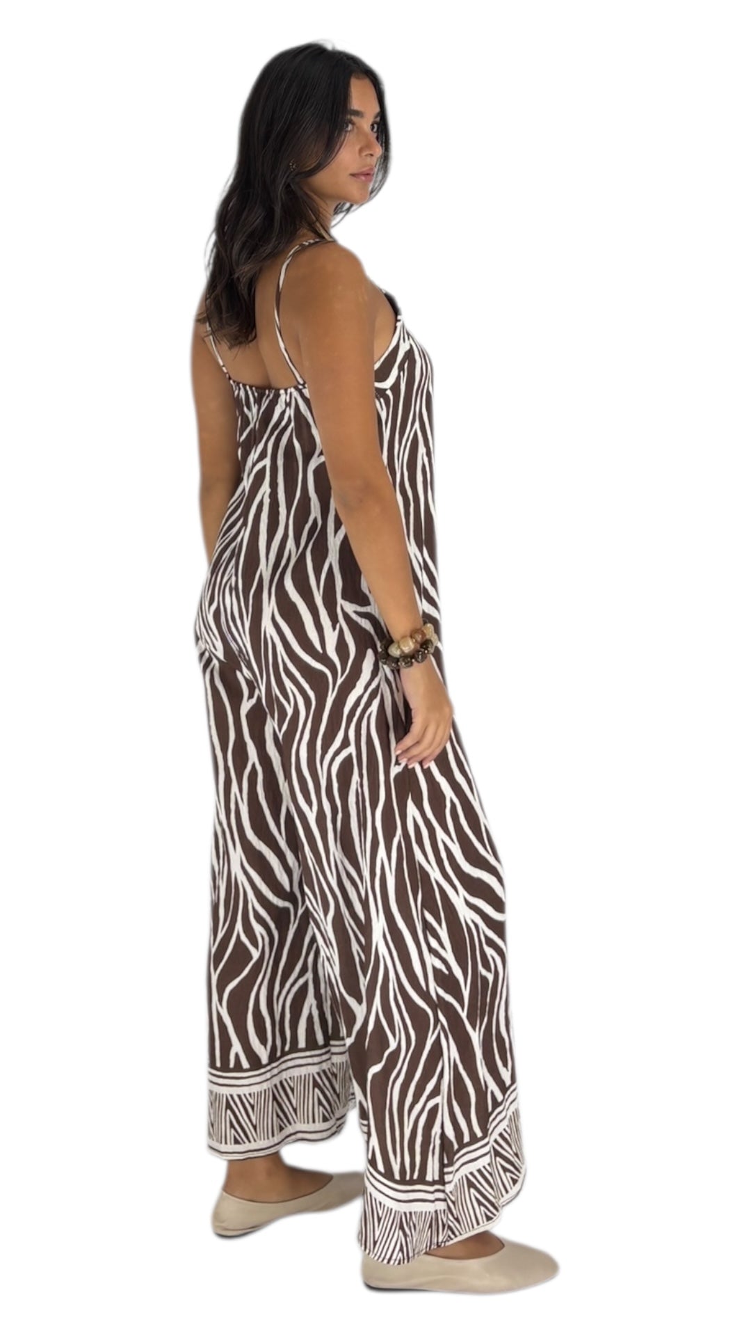 Antoni Brown Jumpsuit