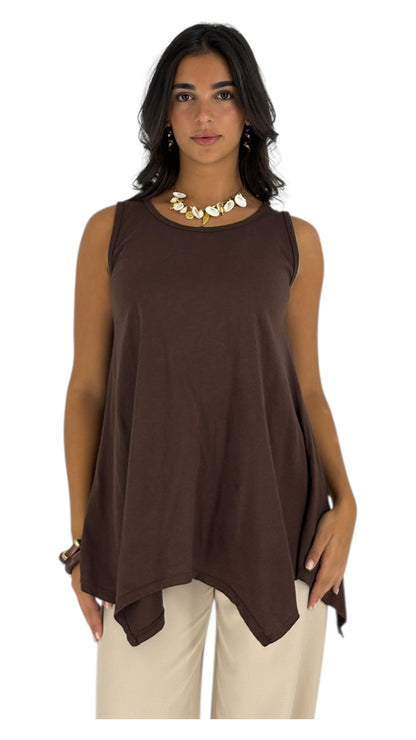 Solan Brown Top