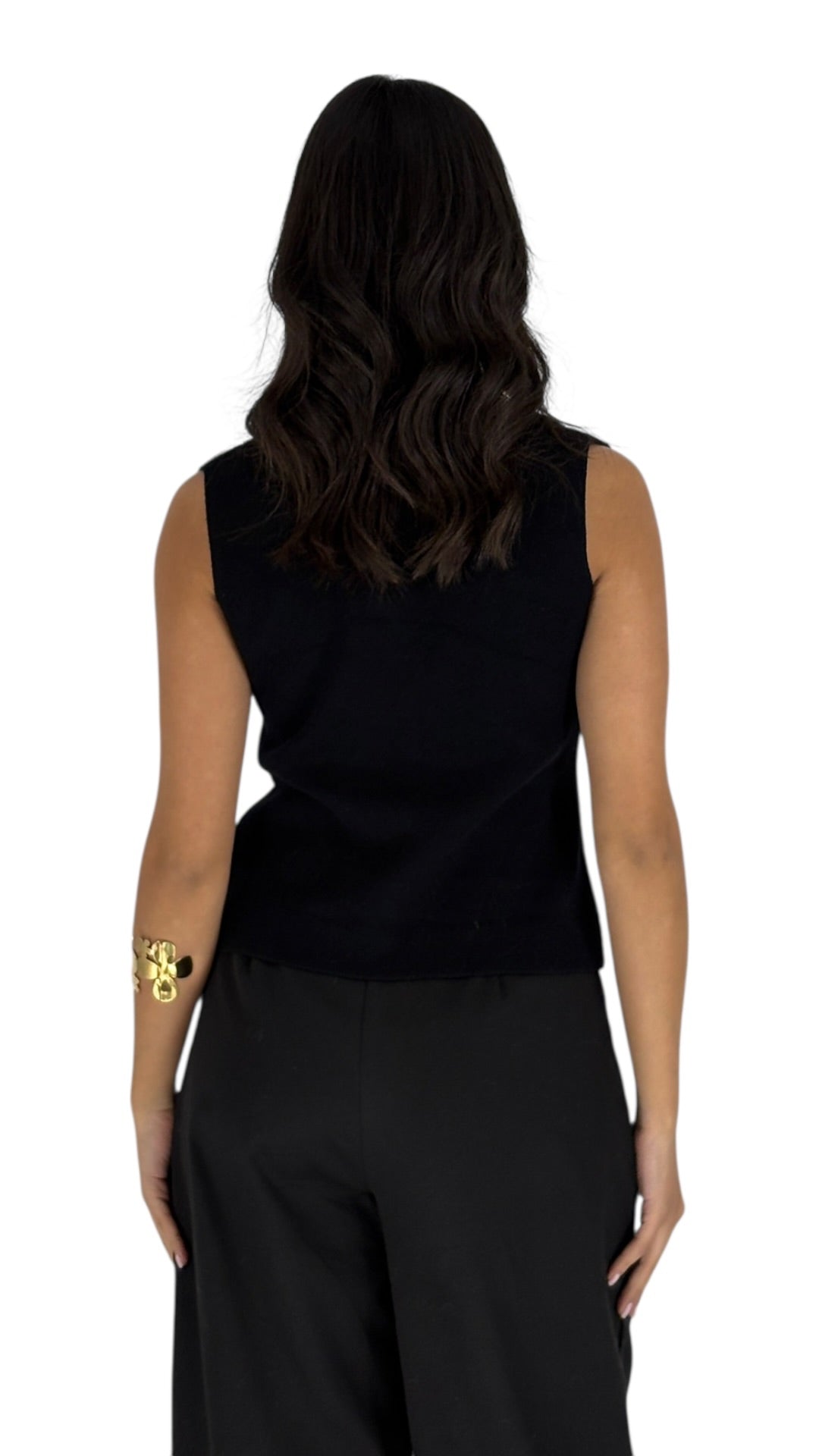 Lucia Black Vest